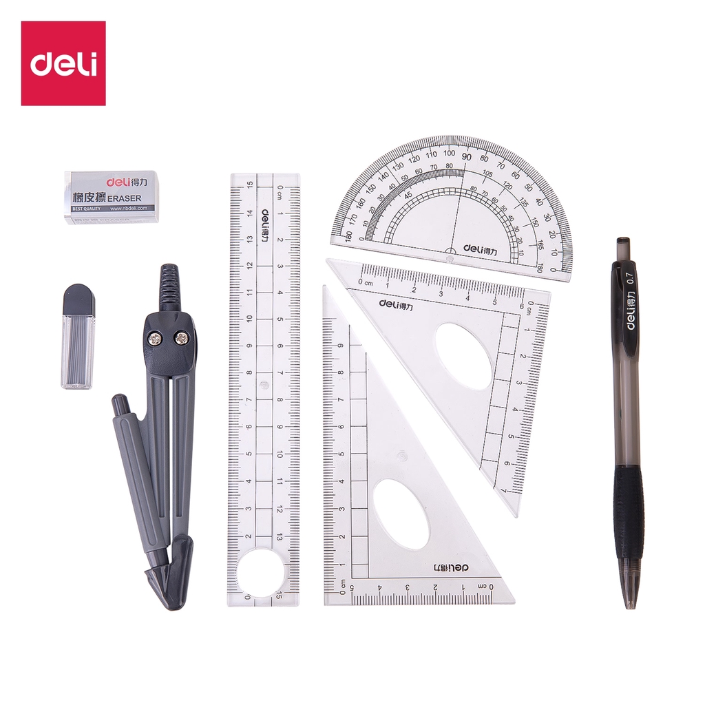 

Deli Penggaris Ruller Set Sekolah Skala Akurat, Praktis Dan Mudah Dibawa 9591