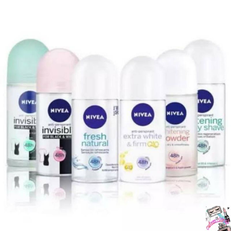 ☃️Cutezz_ching1☃️Nivea Deodorant Roll On Man/Woman 50ml