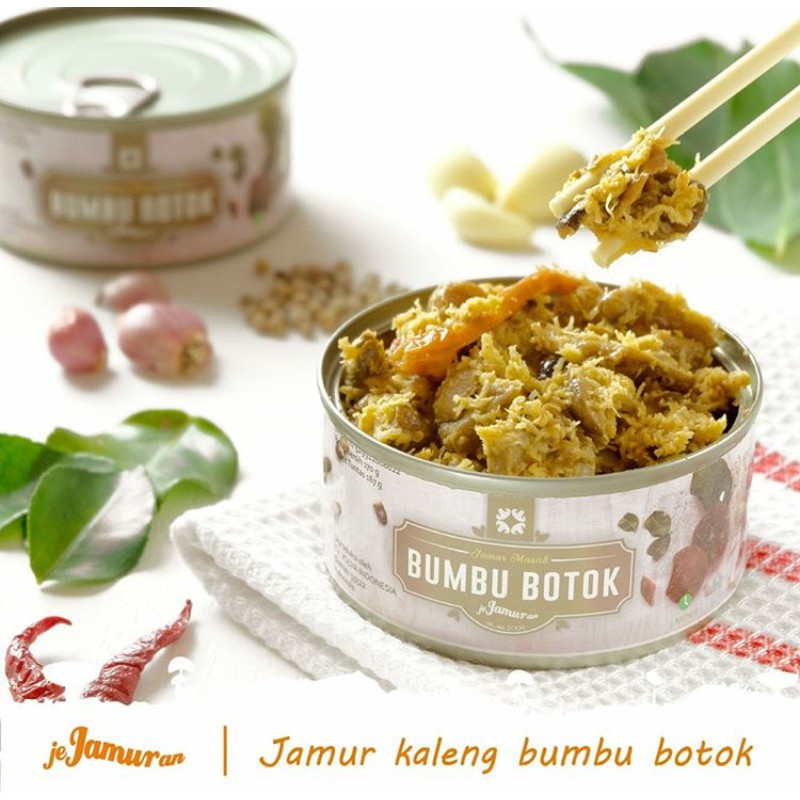 JEJAMURAN KALENG ANEKA MASAKAN JAMUR BUMBU KHAS JOGJA 