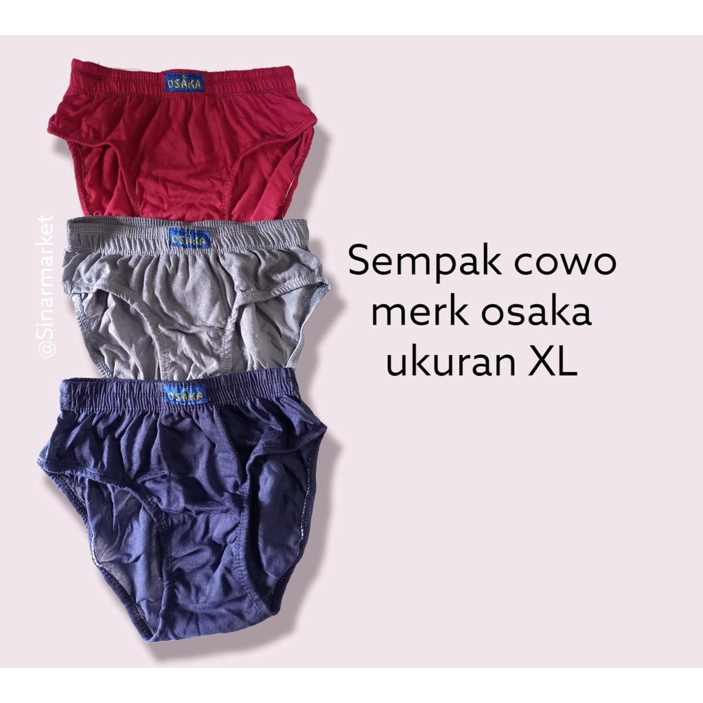 DALAMAN COWO OSAKA L-XL ISI 3 PCS