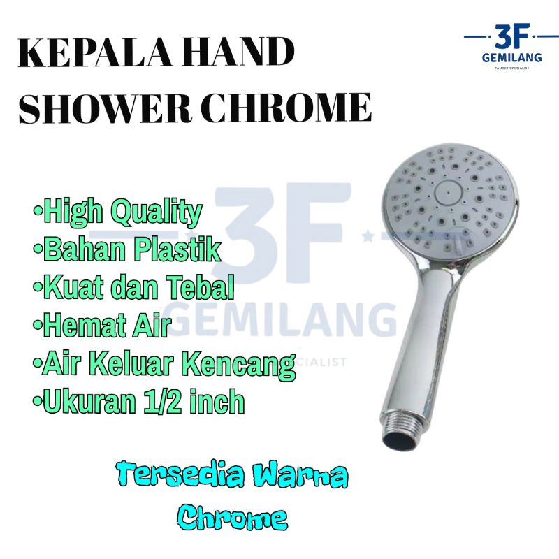 KEPALA Hand Shower Mandi Elegan ABS HIGH QUALITY