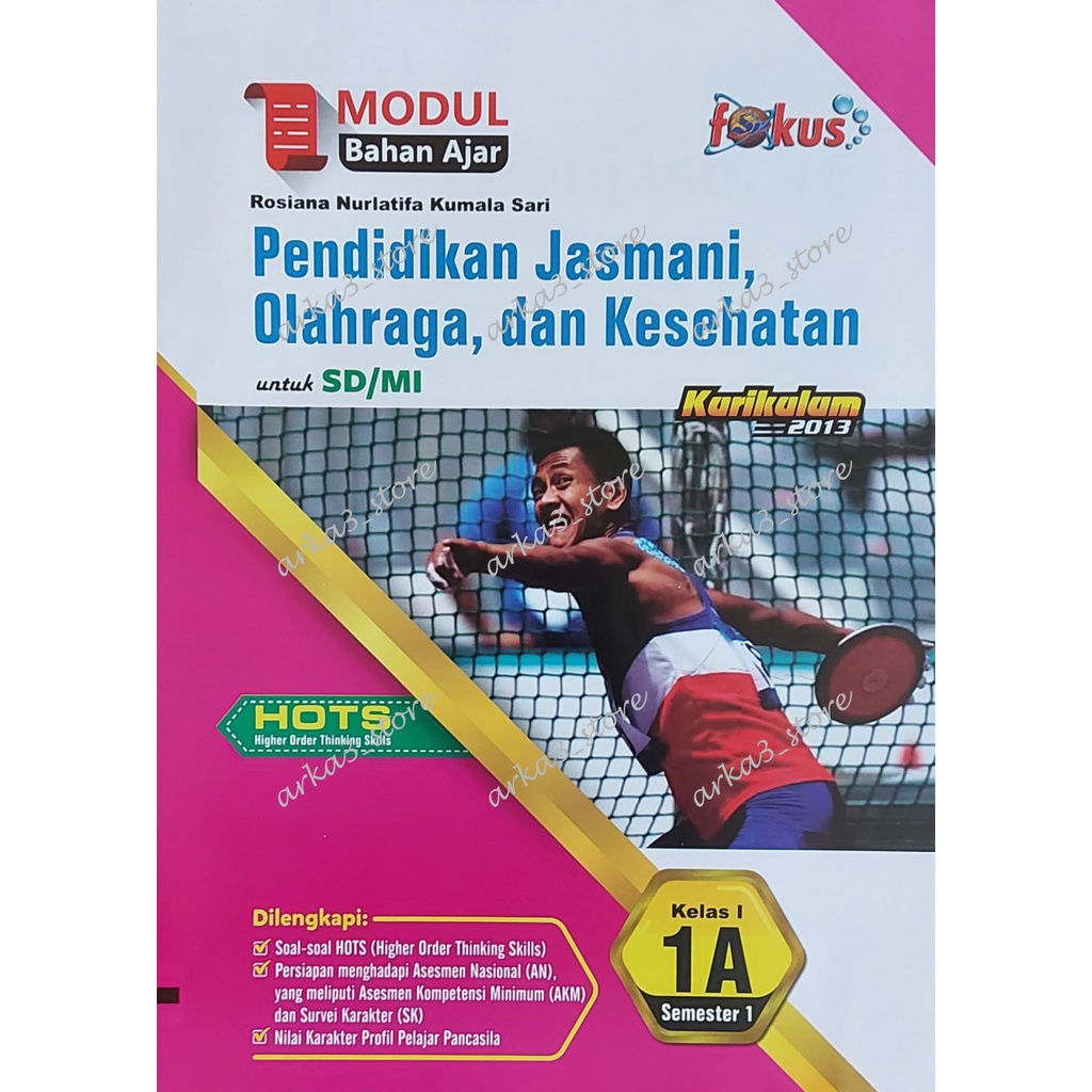 Lks Fokus PJOK Kls 1 SD/MI Semester 1