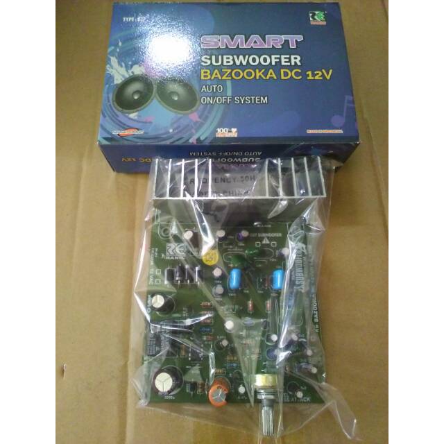 Kit Subwoofer/Bazooka Smart System DC 12V