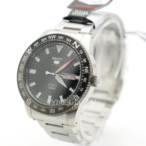 Seiko 5 Sports SRP669K1 Automatic Black Dial-Bezel | Jam Pria SRP669