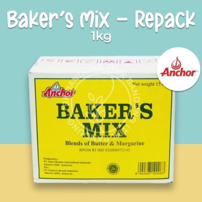 

vaargavaldian5678 Anchor Bakers Mix Repack 1000 gr TERLARIS TERPERCAYA ORIGINAL