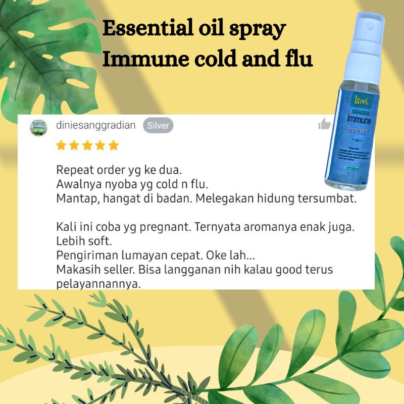 Essential oil Weel Immune Pregnant ( ibu hamil)