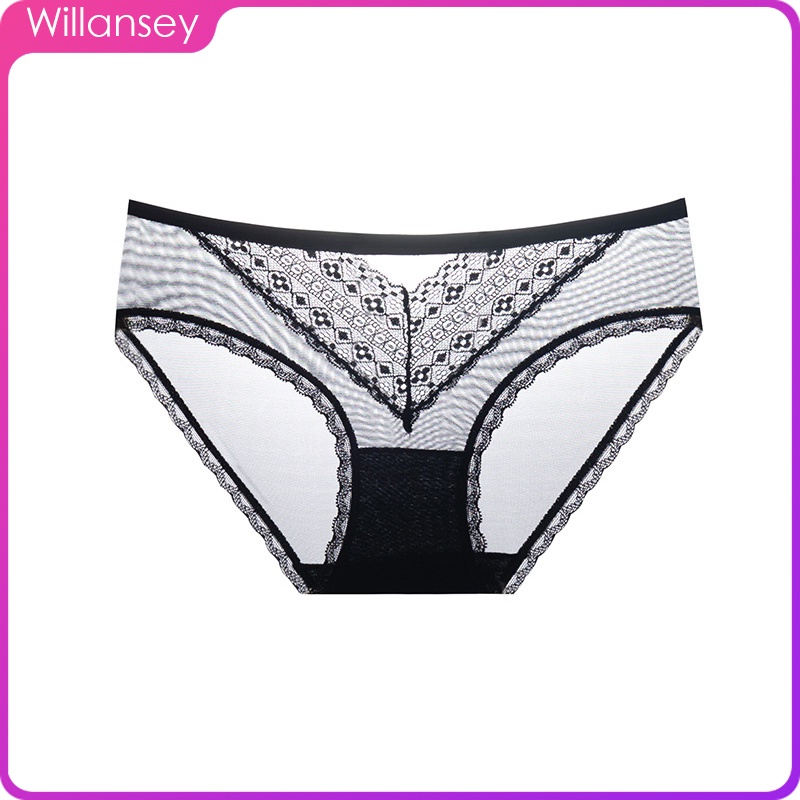 Jual Celana Dalam Brokat Renda Halus Dan Modis Cd Transparan /Celana