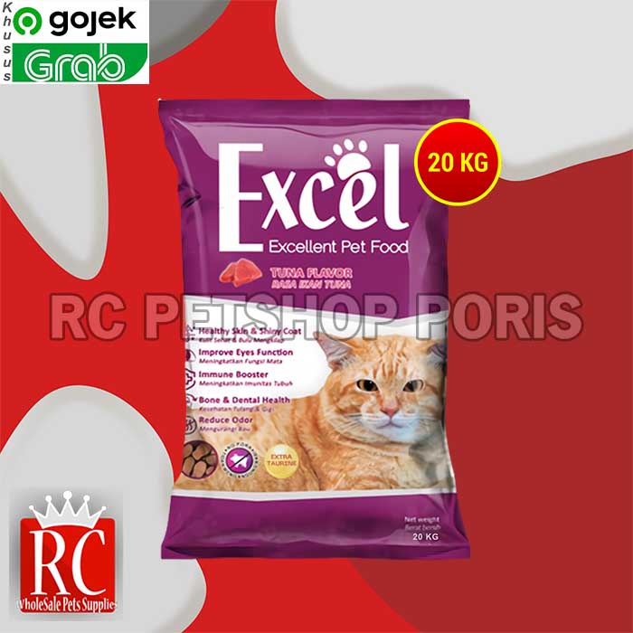 [GOSEND] Makanan Kucing / Cat Food Excel 20 kg