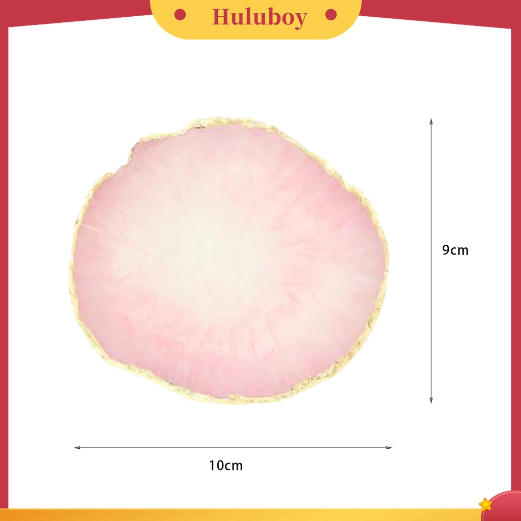 Huluboy Huluboy♡ Palet Cat Kuku Bahan Resin Warna Emas Untuk Manicure DIY