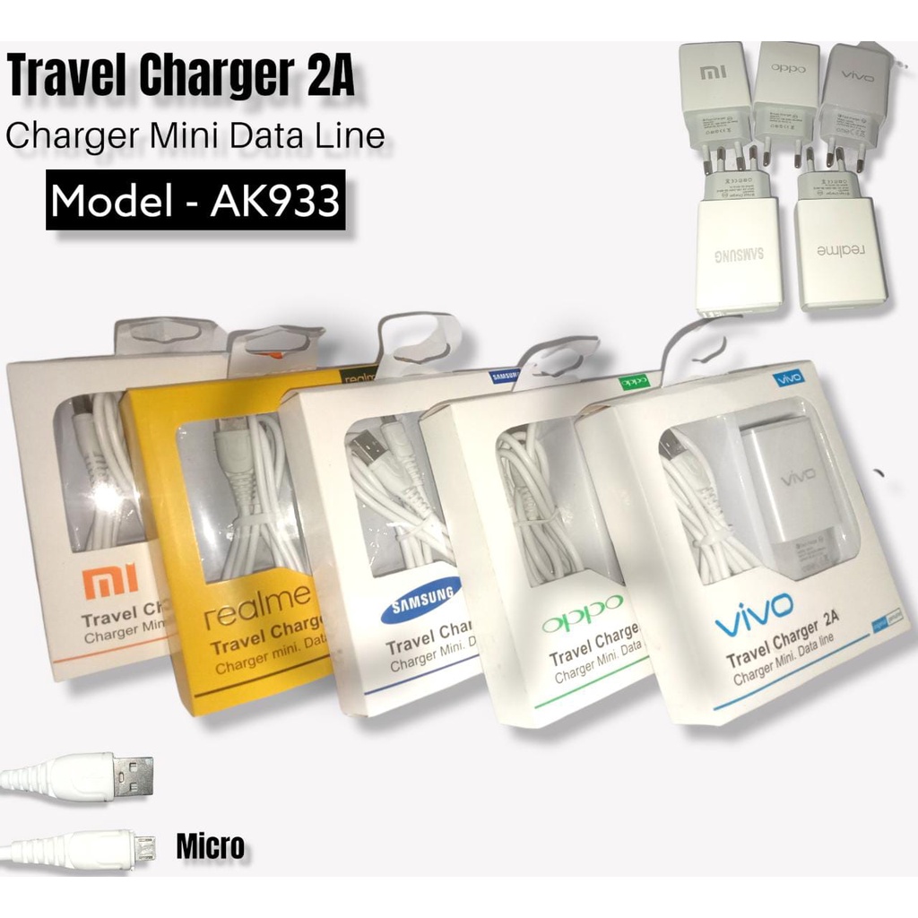 Charger/Travel Charger/TC Branded Ak933 TERLARIS