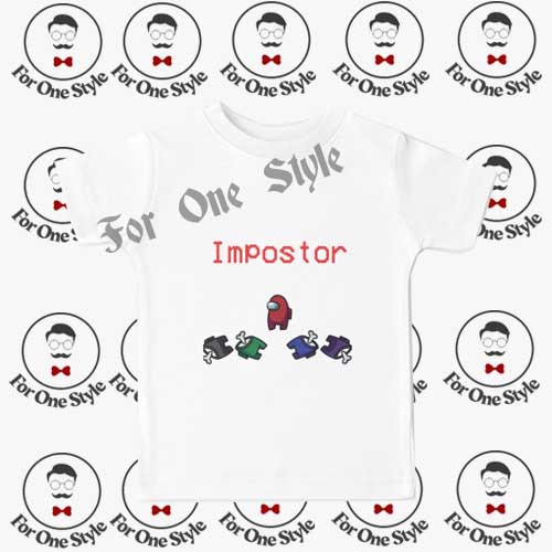 KAOS AMONG US ANAK DAN DEWASA AMONG US IMPOSTOR BONE - KAOS AMONG US IMPOSTOR -  BAJU AMONG US
