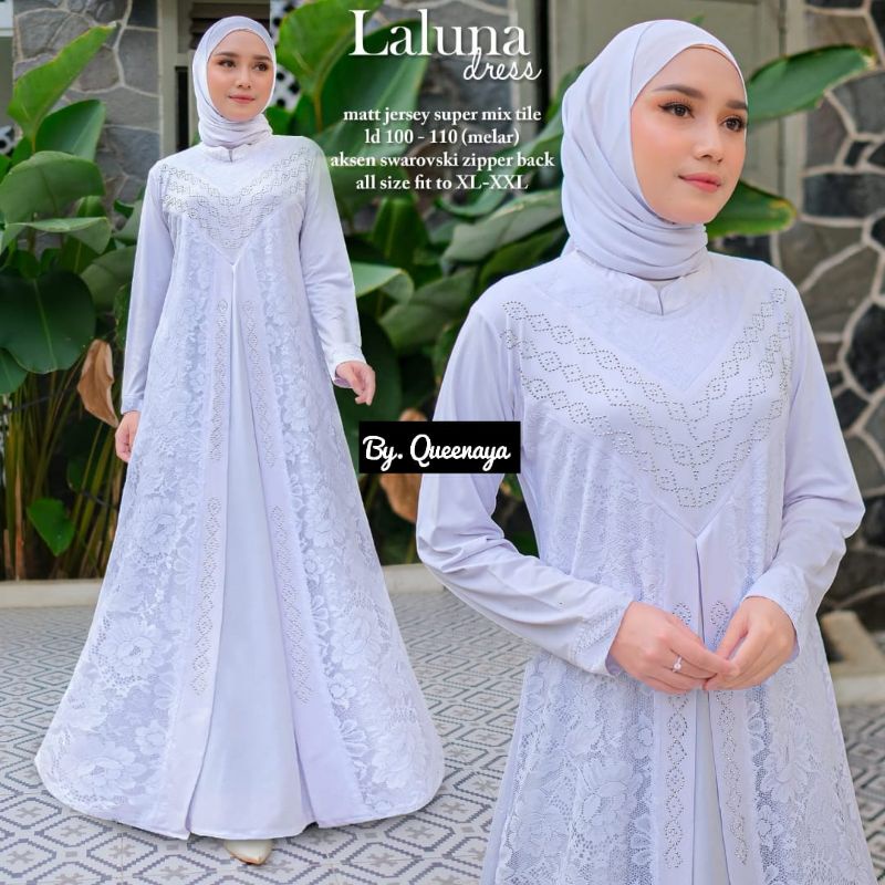 Dress Gamis Putih Terbaru 2021