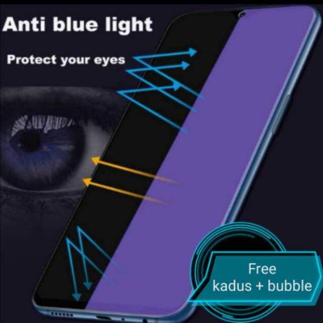 REALME C2 TEMPERED GLASS ANTI BLUE LIGHT ANTIGORES KACA TG