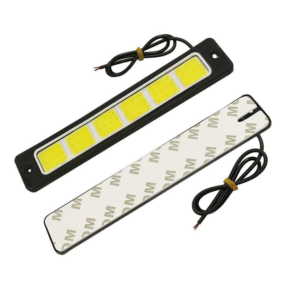 Hot Promo ! Lampu Fog Light DRL Mobil LED COB 190 x 35mm 6W - MA357