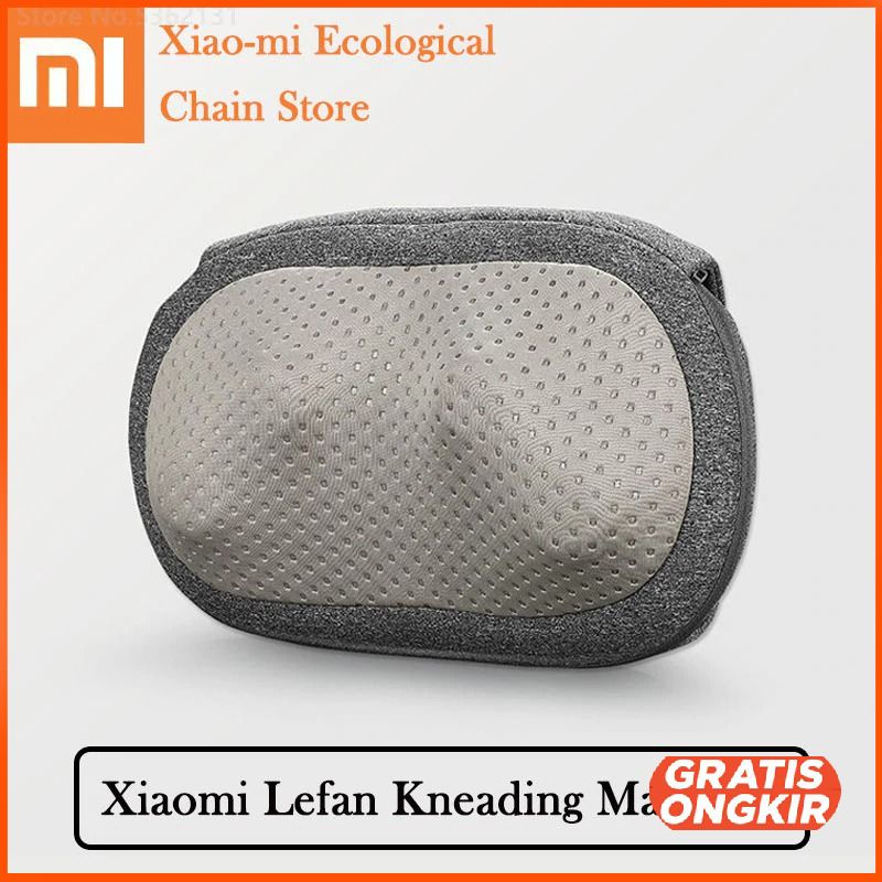 Xiaomi Leravan Bantal Pijat Leher 3D Neck Massage Pillow Heating