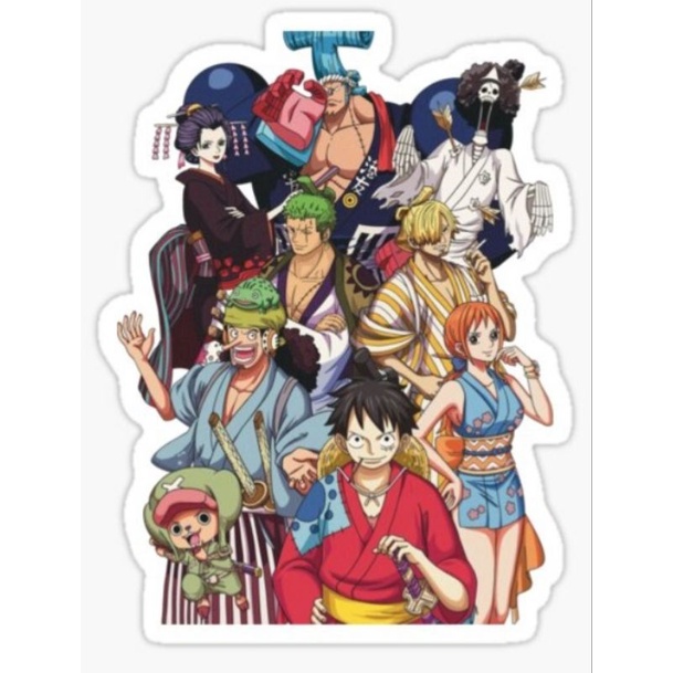 

One piece Arc Wano stiker One piece wano stiker One piece Wano wallpaper stiker