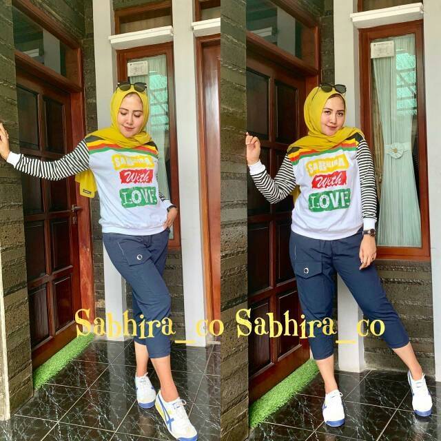 Atasan kaos Shabira Original
