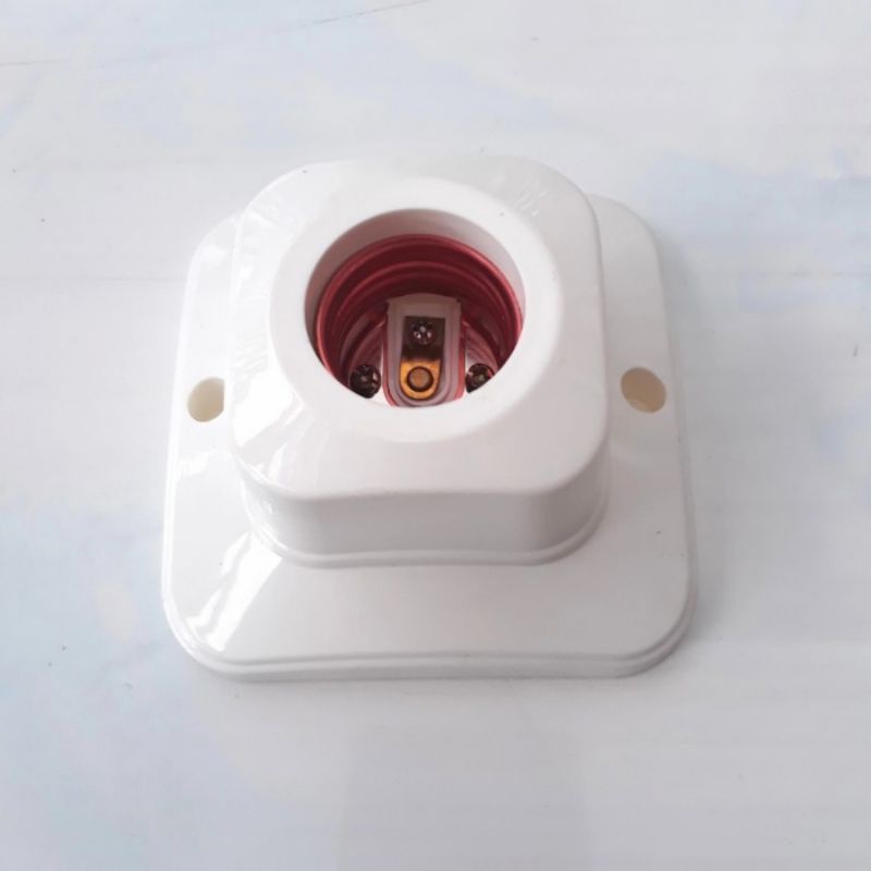 CAHAYA Fitting Lampu Plafon Kotak Oval SC425 - Putih