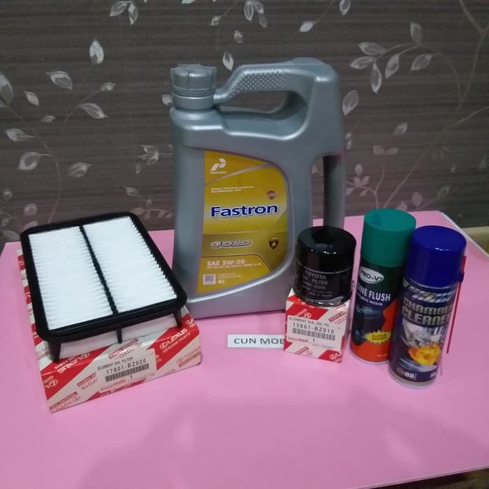 Paket oli mesin Fastron 5W-30 API SN Avanza Xenia10.13 non VVT-I SUNMOBIL