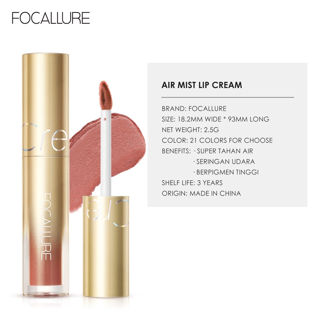 Focallure Lip Glaze Golden Age Focallure Lip Matte Focallure Lipstik Matte Focallure Lipcream Focallure Lipstick Focallure Lipstik Focallure Focallur Fucallure Focalure Foccalure