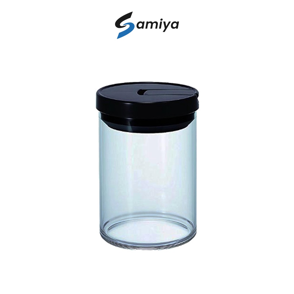 Hario Glass Canister Black 800ml MCN-200B