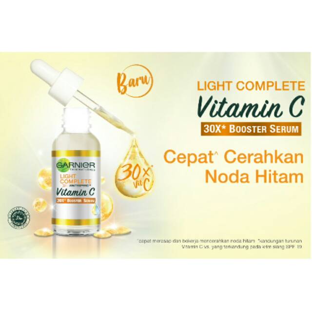 Garnier Light Complete Serum || Serum pencerah wajah ☀️