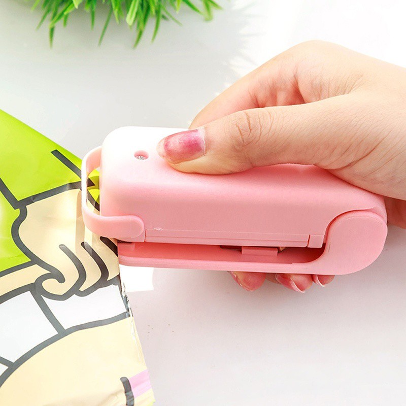 MINI HAND SELAER ALAT PRESS PLASTIK ELEKTRIK ALAT PEREKAT KEMASAN PLASTIK BATERAI ALAT PACKING KEMASAN MINI