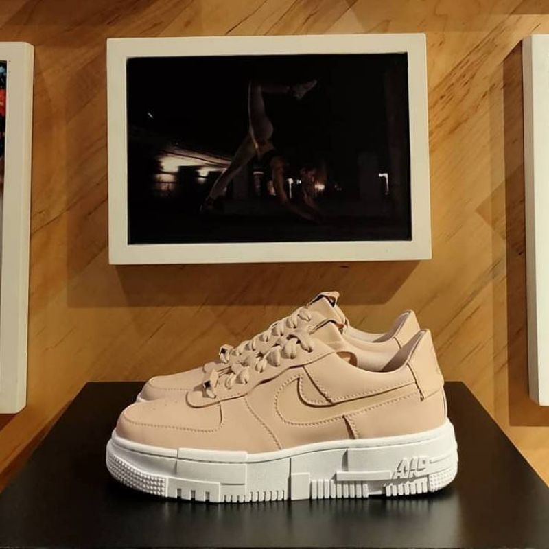 nike air force 1 pixel black white