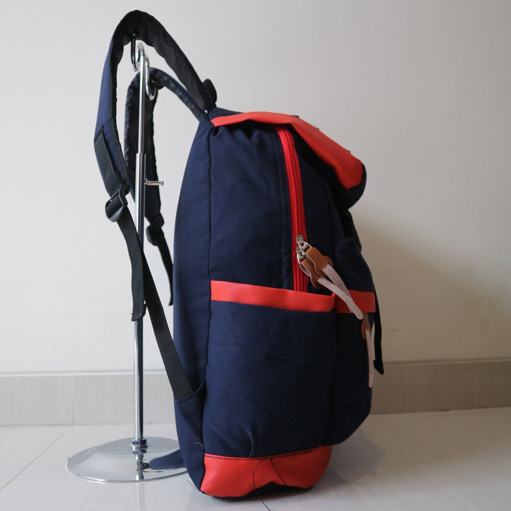 Jual Tas Ransel Punggung Laptop Cewek Sekolah Kuliah Casual Gaya Gaul Murah Distro Kain Bagus Awet