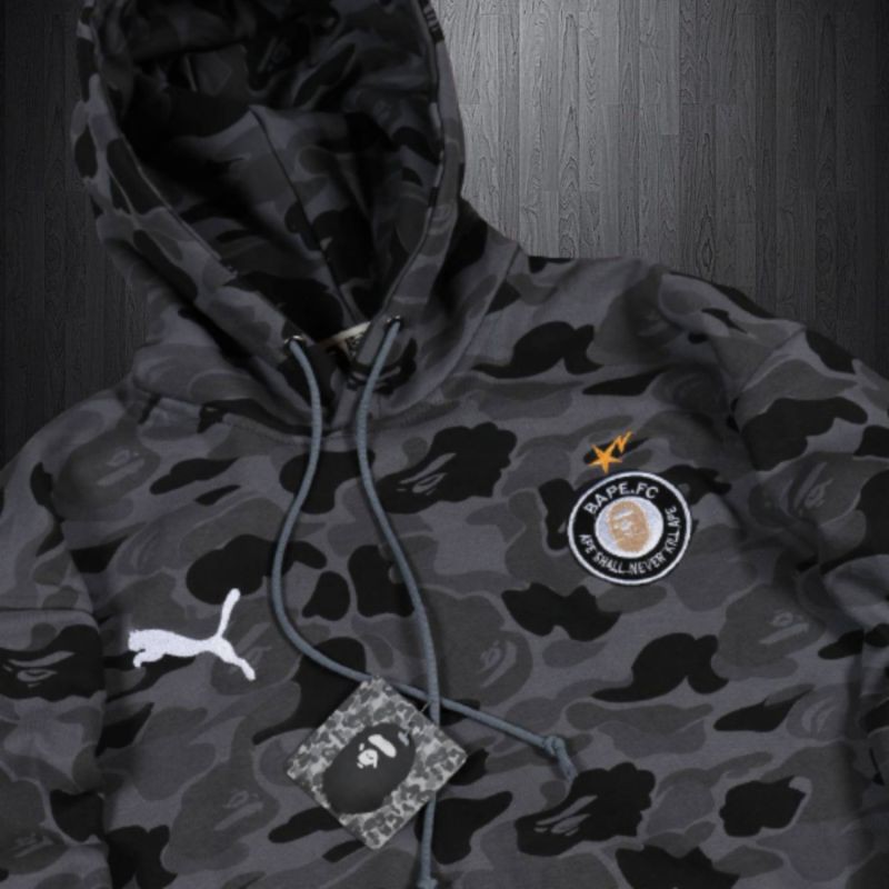 Jaket hoodie bape & crewneck bape