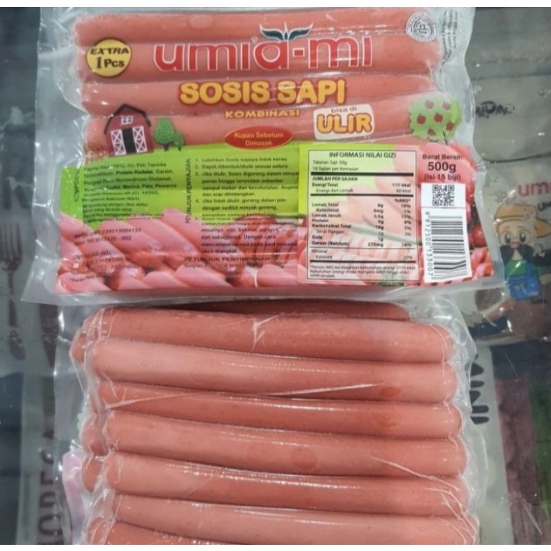 

Umia-Mi Sosis Sapi Ulir 500Gr
