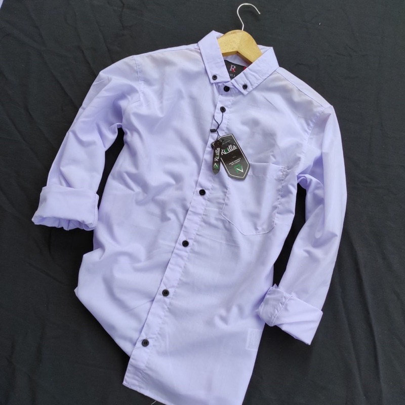 BAJU KEMEJA PRIA PUTIH POLOS SLIMFIT MODERN LENGAN PANJANG ORIGINAL PREMIUM KERJA KANTOR CASUAL FORMAL KUALITAS TERBAIK