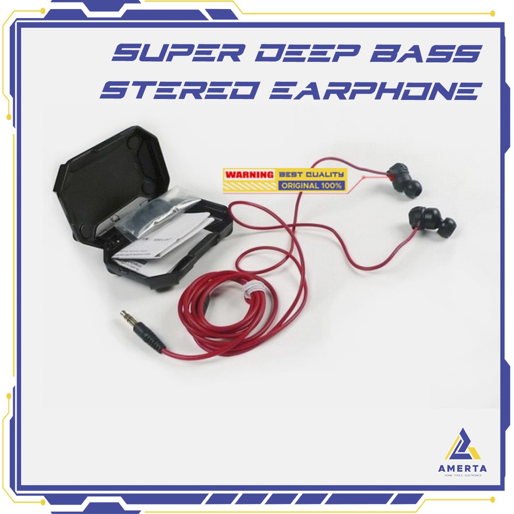 Earphones Extreme Xplosives Super Deep Bass