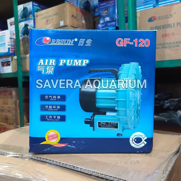 Resun Gf 1 1 Watt Blower Airator Aerator Kolam Sav51 Shopee Indonesia