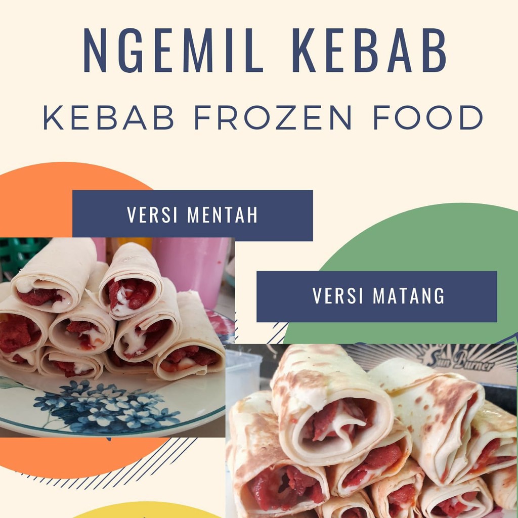 

Kebab mini frozen full daging isi 10 dan 15pcs