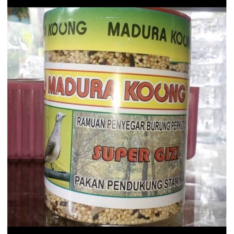 madura koong perkutut / pakan makanan burung perkutut kutut / bird food madura kung