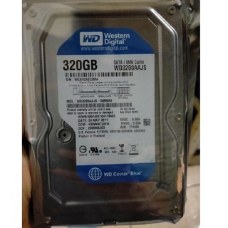 Hardisk 320GB WD Blue Hardisk Internal Pc dan Cctv Sentinel 100%  Best Sr V7H3