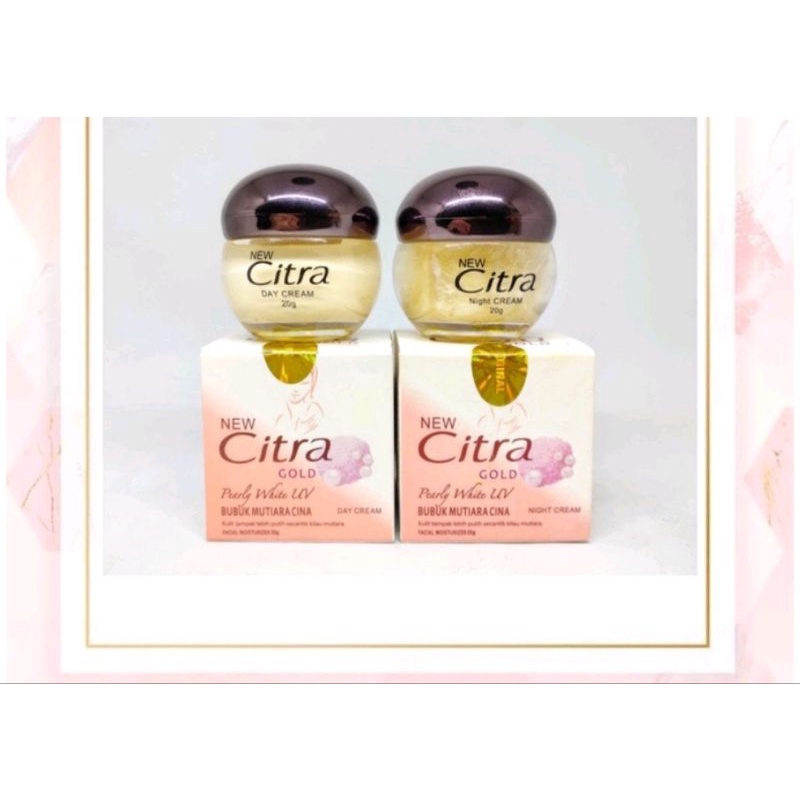 Citra Gold Cream Siang dan Malam