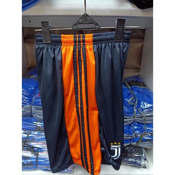 Celana bola Jersey Futsal Dewasa Juventus Hitam Oren