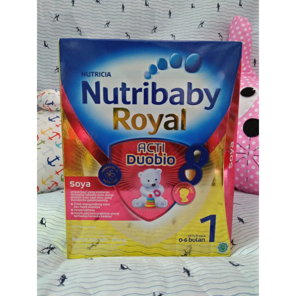 Nutribaby Royal 1Soya 0-6 Bulan 350 gr - HTA SUSU / PAMPERS  / DIAPERS