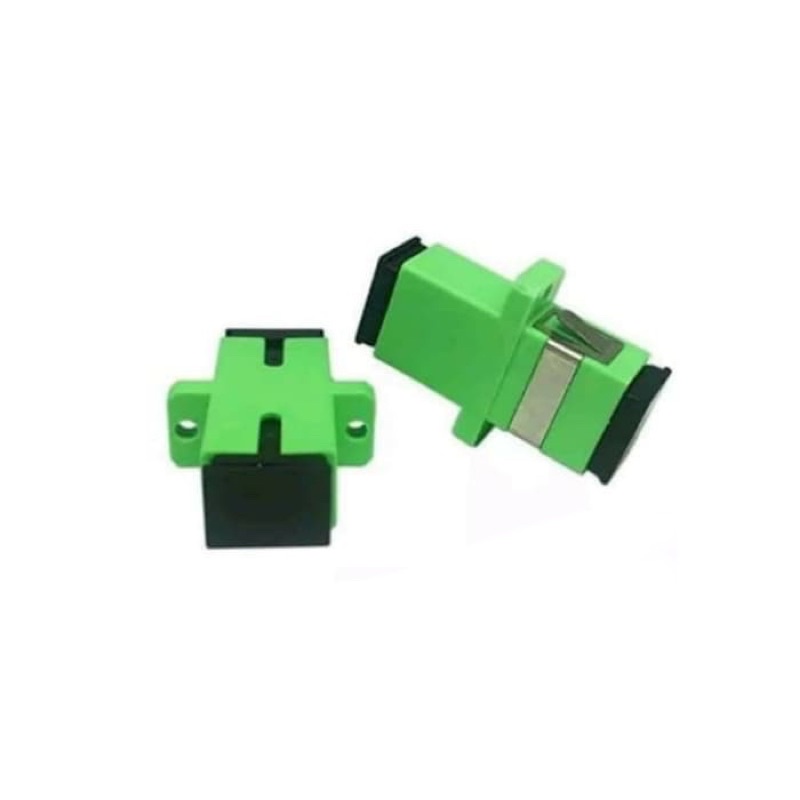 Adapter SC APC ADAPTOR SC HIJAU SAMBUNGAN Fiber Optic FO