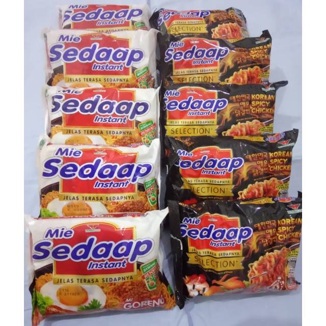 

Paket mie instan seri E