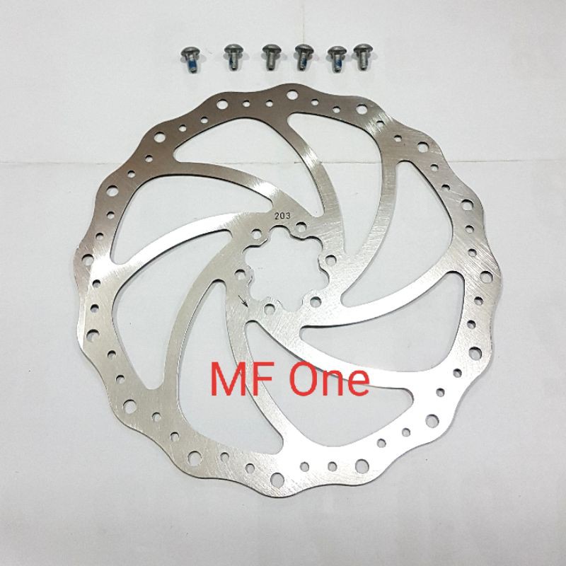 Rotor 203mm 6 Bolt 203 Termasuk Bautnya
