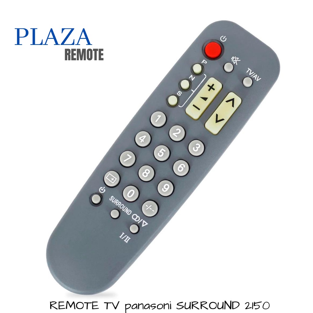 REMOTE TV TABUNG CRT PANASONI ABU MODEL 2150 NON MULTI