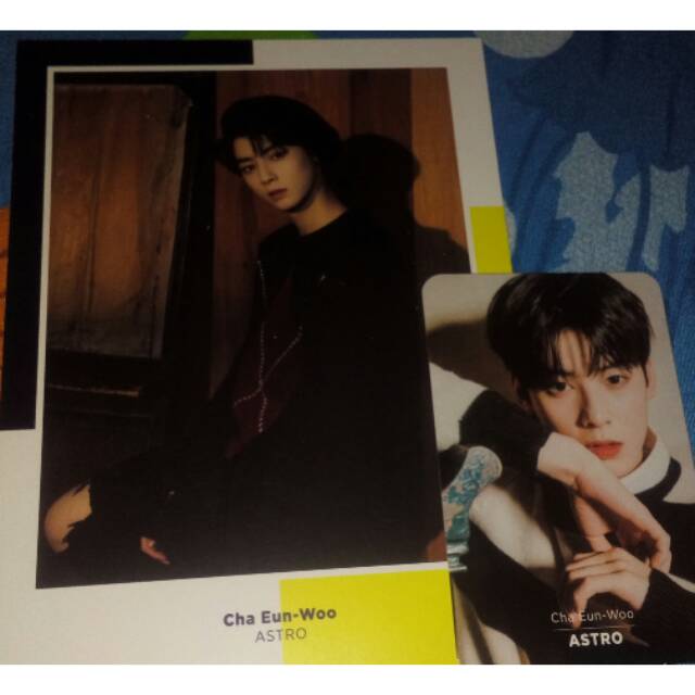Cha Eunwoo Postcard + photocard SET from ASTRO MAKESTAR 1ST PHOTOBOOK PROJECT