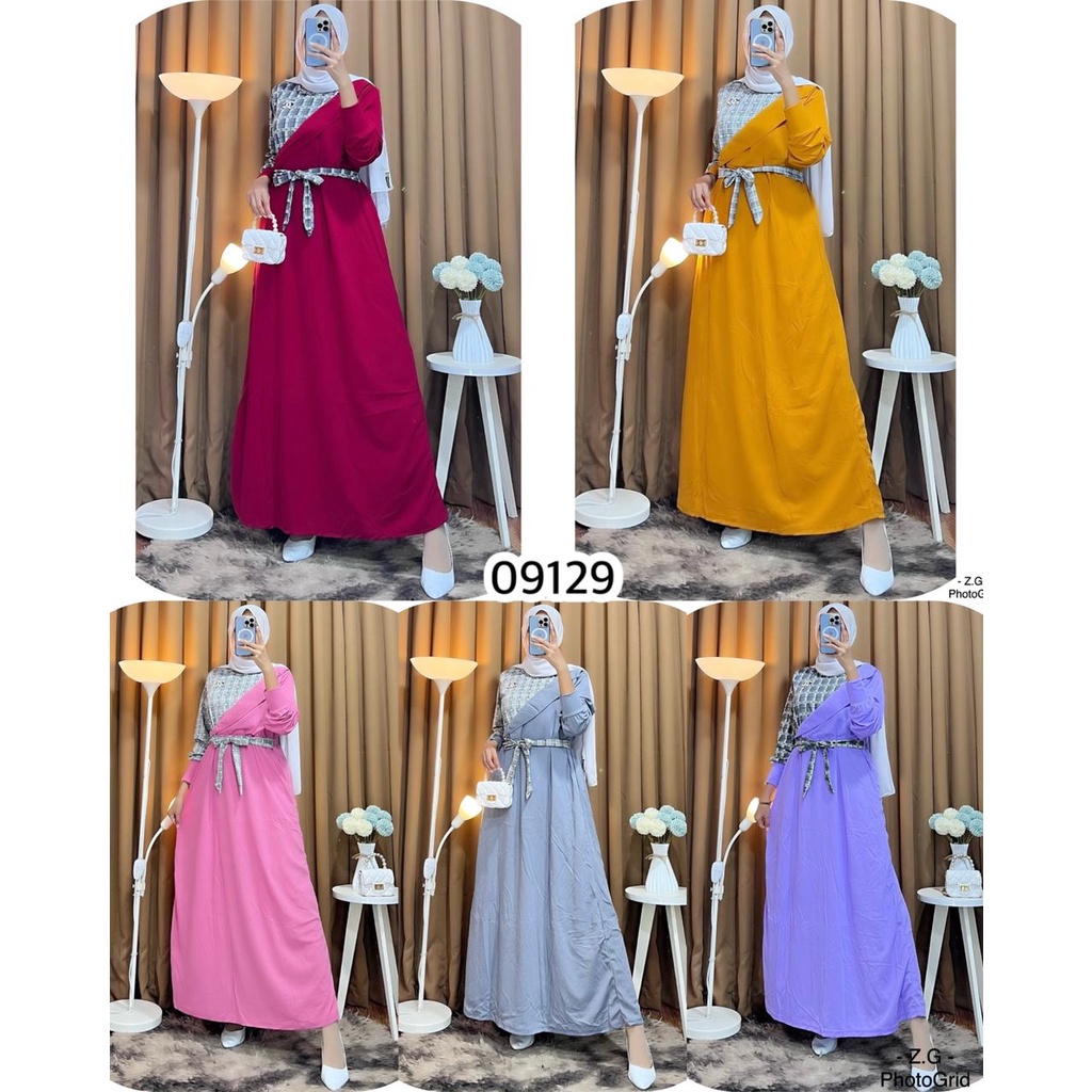 GAMIS KOMBINASI GAMIS VOXY DRESS VOXY DRESS KOMBINASI TALI DRESS WANITA GAMIS MURAH FASHION WANITA