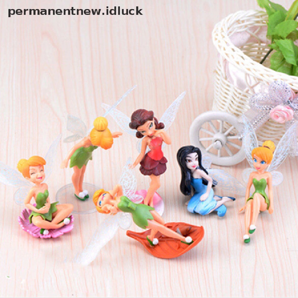 6pcs Ornamen Miniatur Sayap Peri Bunga Untuk Dekorasi Taman Rumah