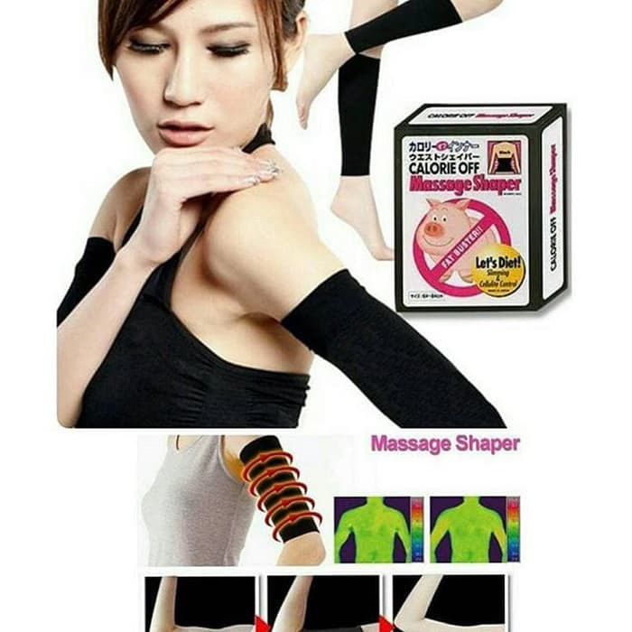 Pengecil Lengan Membakar Lemak Di Lengan - Calorie Off Arm Massage Shaper