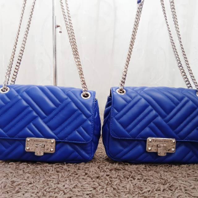 Michael Kors Peyton Leather medium shoulder flap