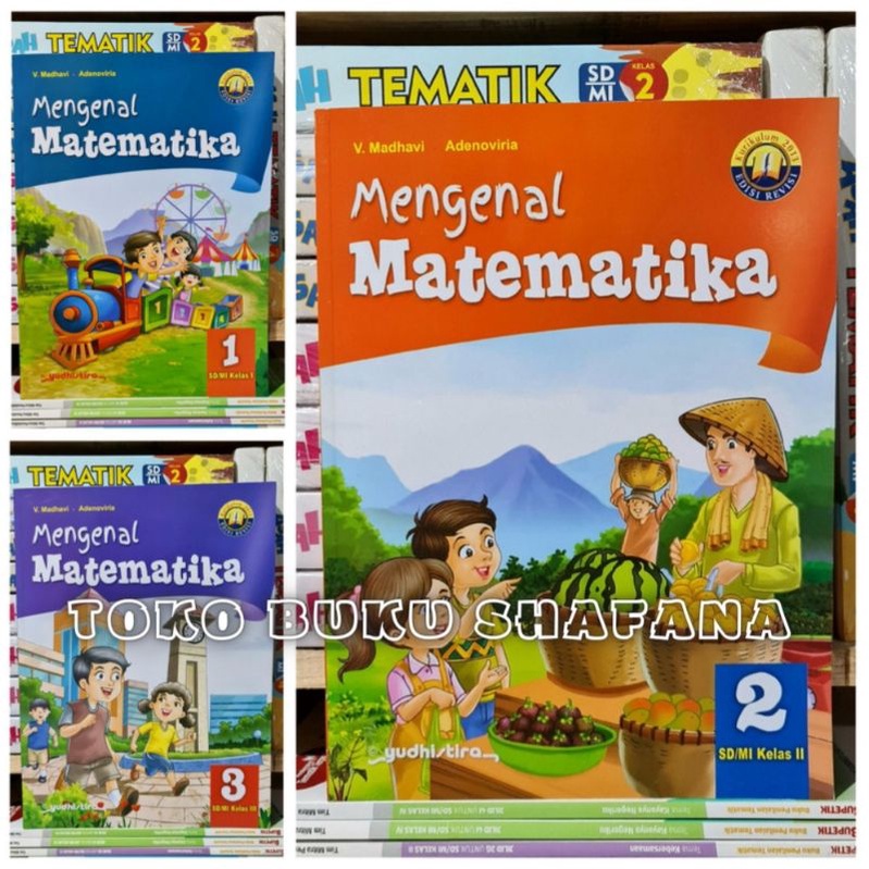 EDISI REVISI BUKU MENGENAL MATEMATIKA KELAS 1 2 3 SD YUDHISTIRA K-13